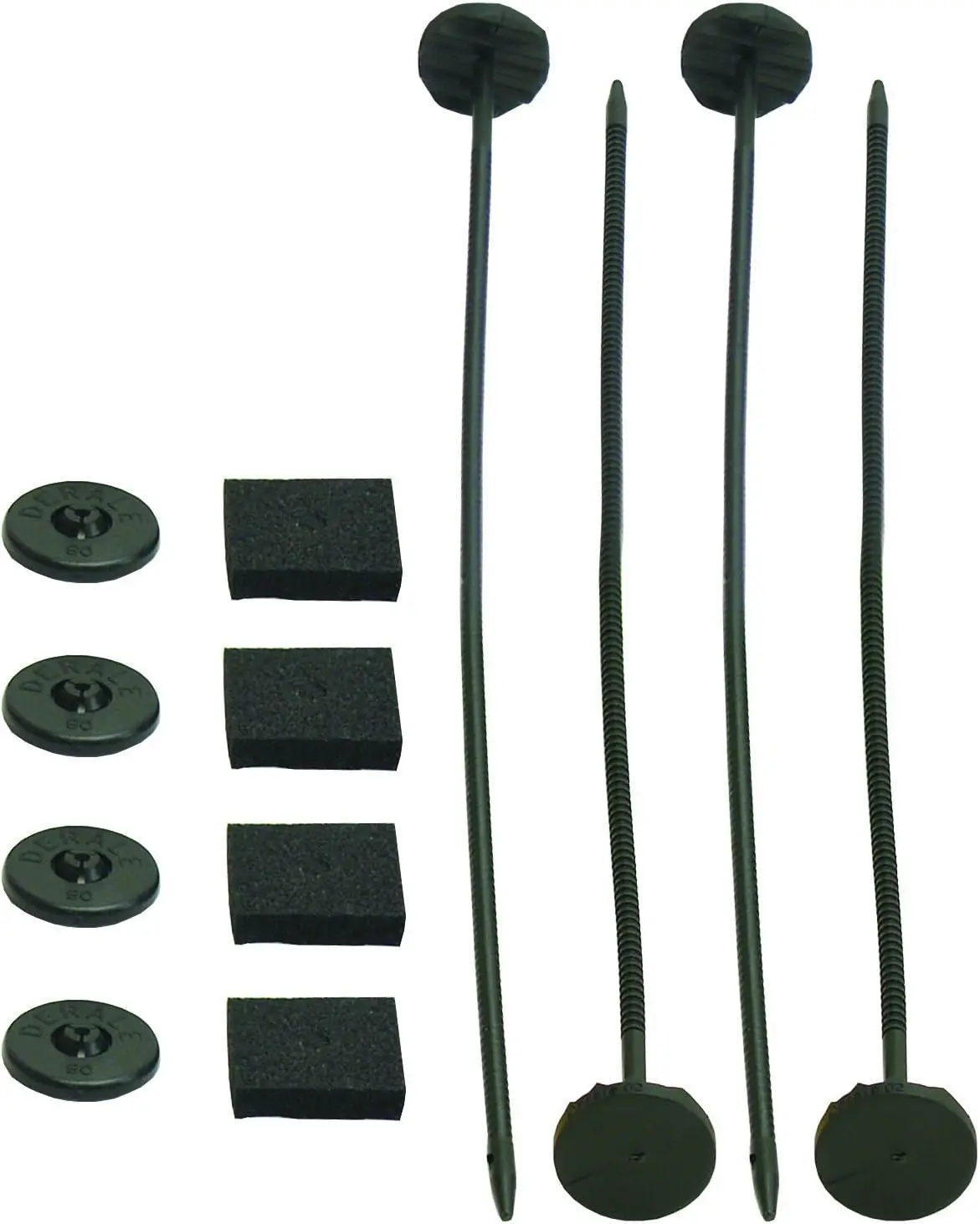 

Derale 13001 Plastic Rod Mounting Kit, Silver