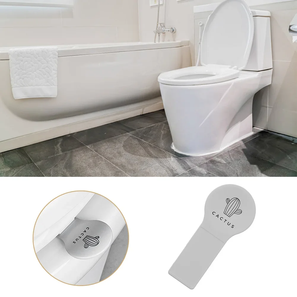 1/5pcs Toilet Seat Cover Lifter Sanitary Closestool Seat Cover Lift Nordic Toilet Seat Flap Handle Opener Bathroom Supplies