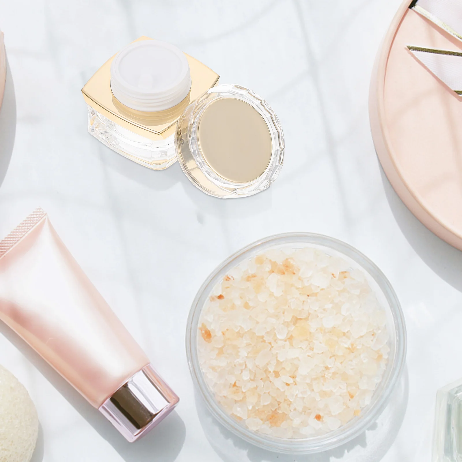 

1Pcs Cream Bottle Portable Compact Refillable Storage Container Practical Cosmetics Case Travel Lotion Holder Cream Bottle