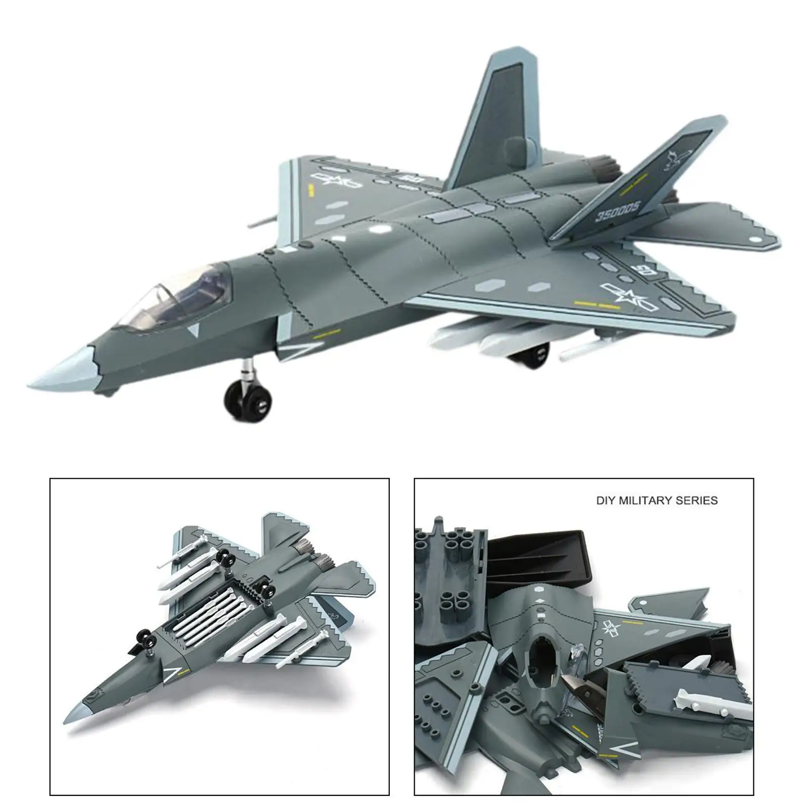 1/72 J35 Airplane Model Miniature Model Fighter for Bedroom Office Table