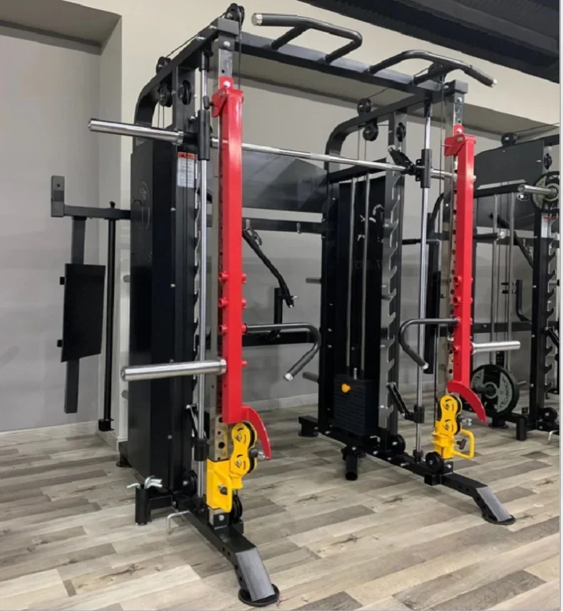 

for Home Gym Equipment Strength Training Body Building Exercise Machine Squat Trainer Smith Machine Mutli Function Station