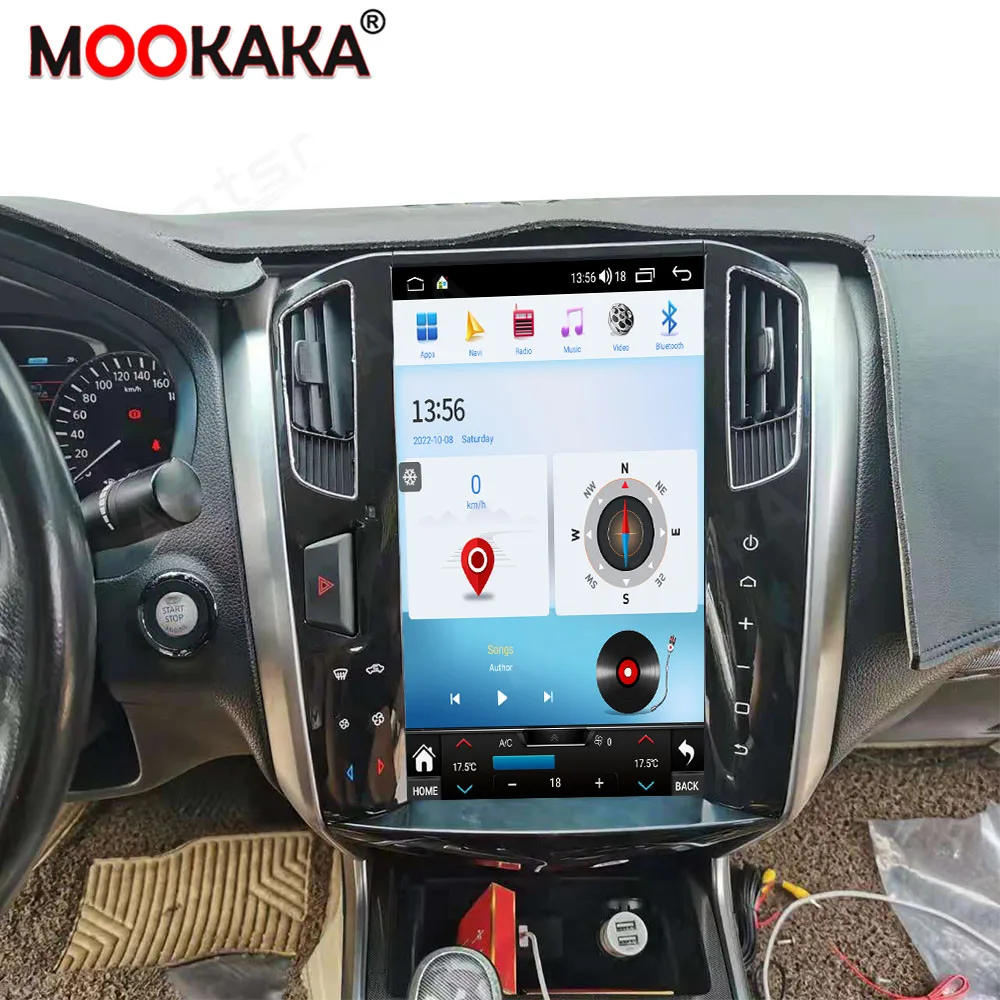 

13,6-дюймовая автомагнитола Android 14 с Carplay для Nissan Teana 2012-2018, мультимедийный ТВ-плеер, GPS-навигация, диктофон, DSP