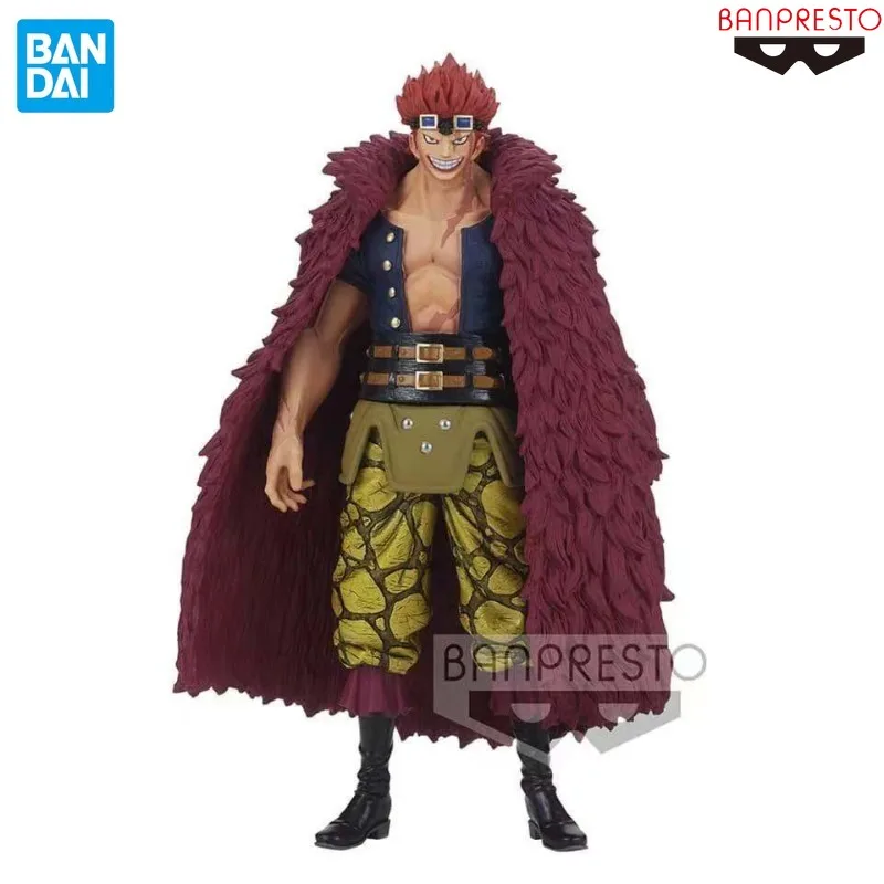 Original Genuine Banpresto One Piece DXF The Grandline Men Wanno Country Eustass Kid 17cm PVC Anime Figure Toys Gifts for Kids