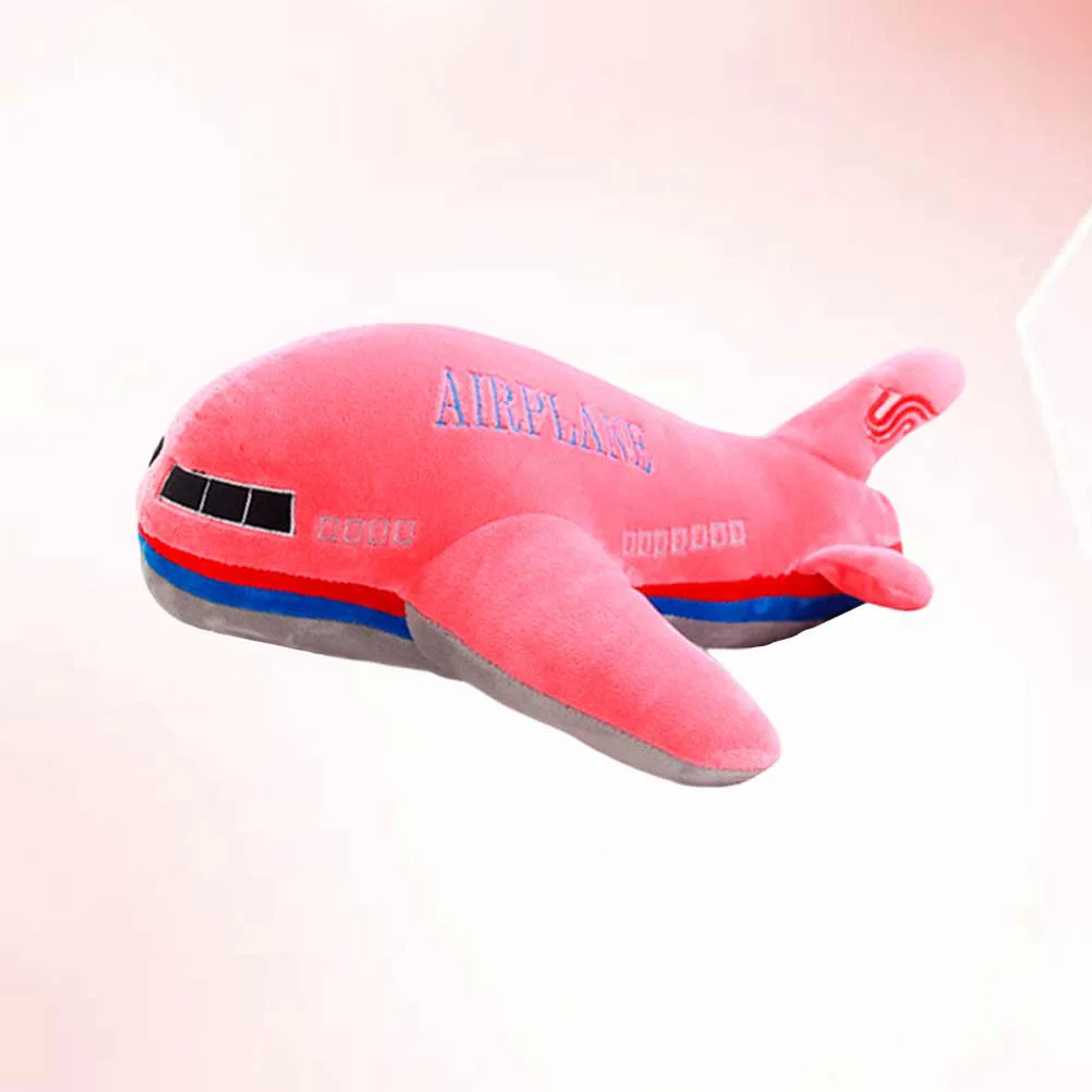 40 Cm Airplane Shaped Plush Pillow Throw Cartoon Stuffed Animal Toy Adorable