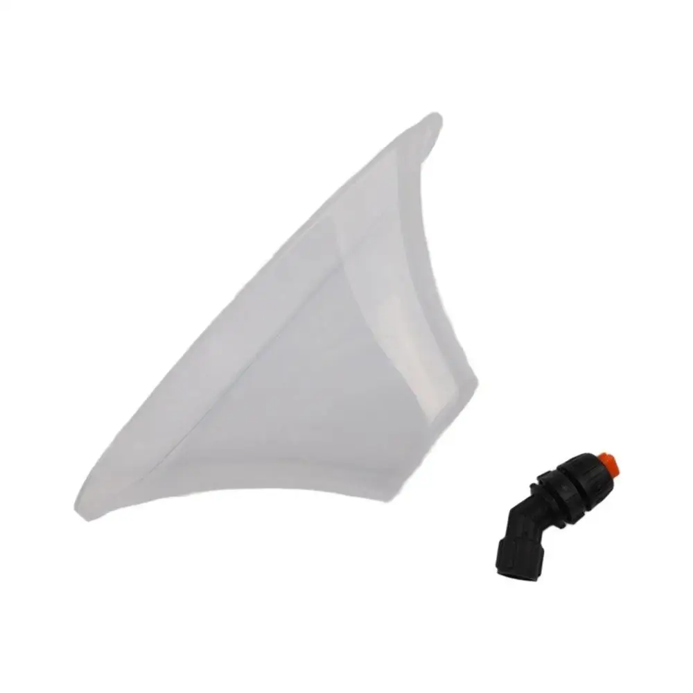 Windproof Spraying Shield For Garden Sprayers Transparent Cover For Rice Corn Control Pesticide Application Tool