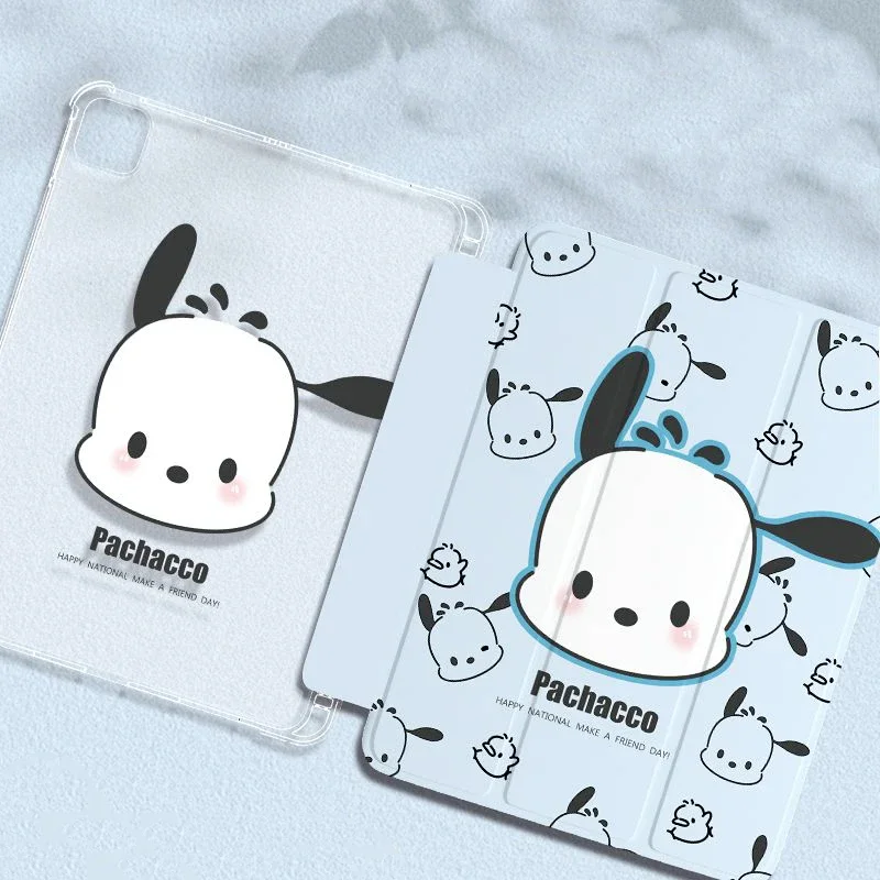 Sanrios Pochacco Smart Cover for Ipad 10.9 10Th 10.2 9Th 9.7 8Th 7Th Generation Case Cute Tablet Cover for Ipad Air 2 3 4 5 Case