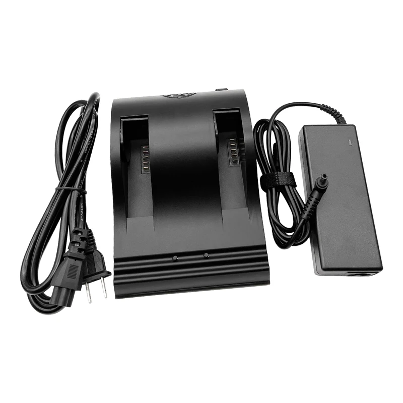 Fuente de alimentación de doble cargador para Trimble TX6 y TX8 3D Laser Scanners 2 Bay Charger