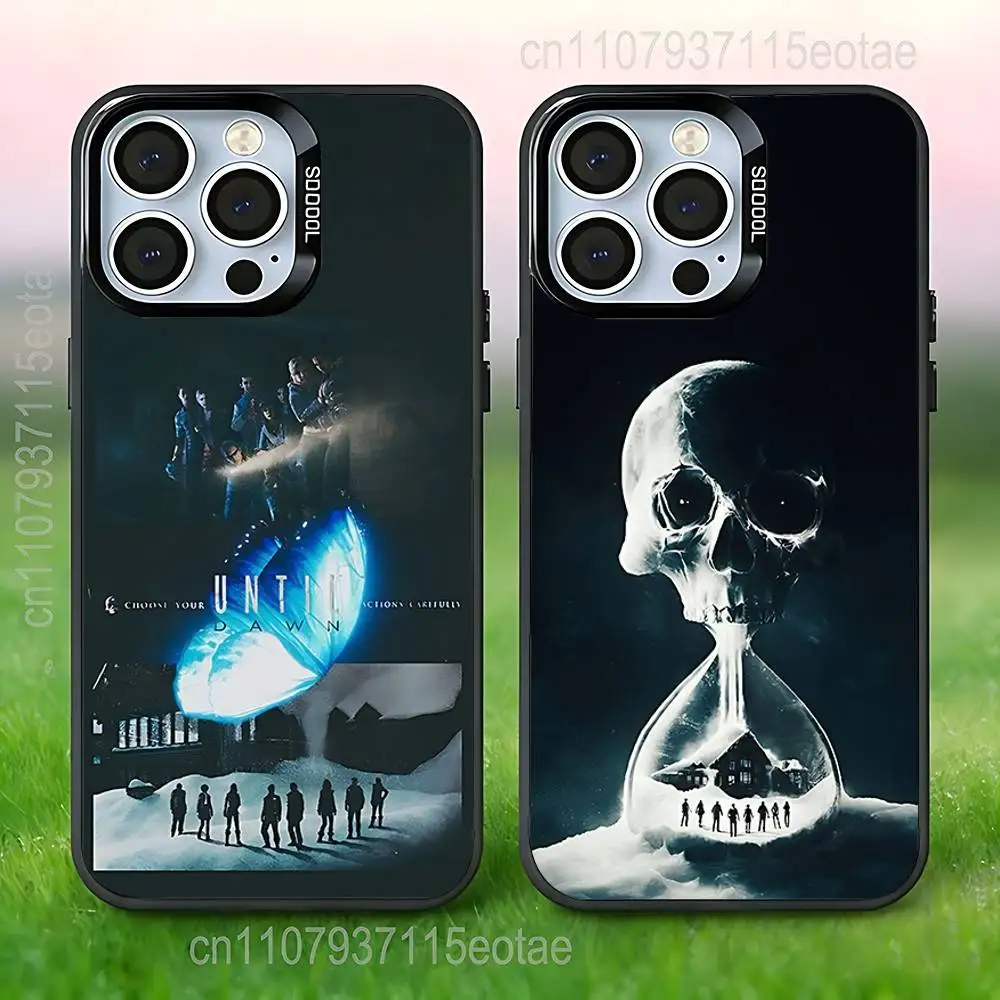 

Game U-Until D-Dawn Black Phone Case Compatible with iPhone 17 16 15 14 13 12 11, Pro, Max, Plus, E, Air, Mini