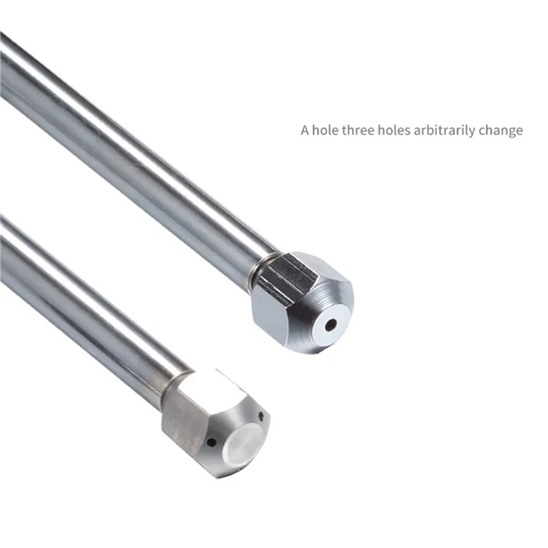 A97G 2X Steam Wand For Delonghi EC680/EC685, Rancilio Coffee Machine, Upgrade With Additional 3 Hole Tip Steam Nozzle