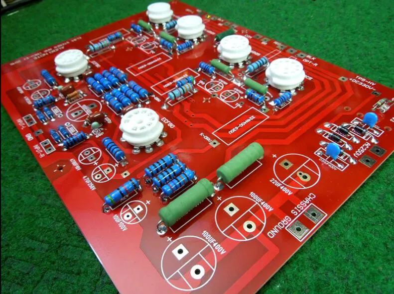 A40 Directly engraved Audio Note EL84 PP push-pull PCB,DIY  parts, finished boards