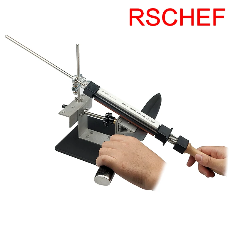 RSCHEF new Fixed angle knife sharpener sharpening stone sharpening system professional grinding tool whetstone sharpener knife