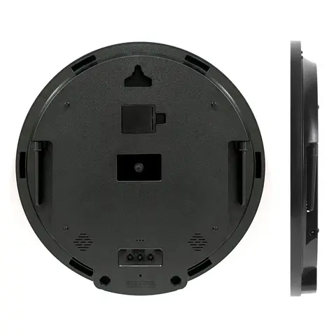 पूर्णिमा पर झूलने वाली बड़ी डिजिटल दीवार घड़ी, टाइमर, दिनांक, तापमान, वृक्ष छाया कला, एलईडी स्वचालित रूप से मंद होने वाली इलेक्ट्रॉनिक दीवार घड़ी के साथ 6 best sales चाँद की दीवार घड़ी - №2