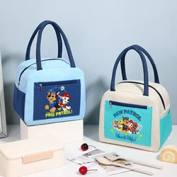 Paw Patrol Cooler Bag Skye Chase Lunch Bags grande capacità conservazione del calore Anime Cartoon Character Print regalo di compleanno