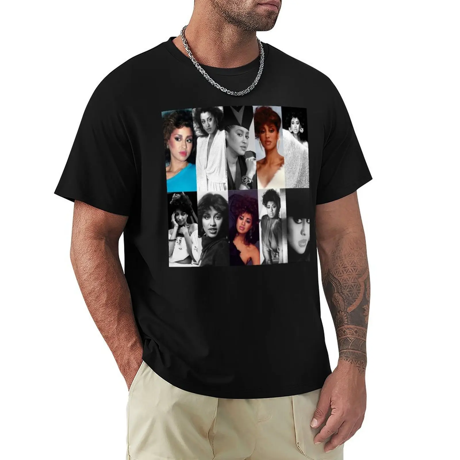 

Phyllis Hyman collage T-Shirt Casual Trendy Short Sleeve T-Shirt