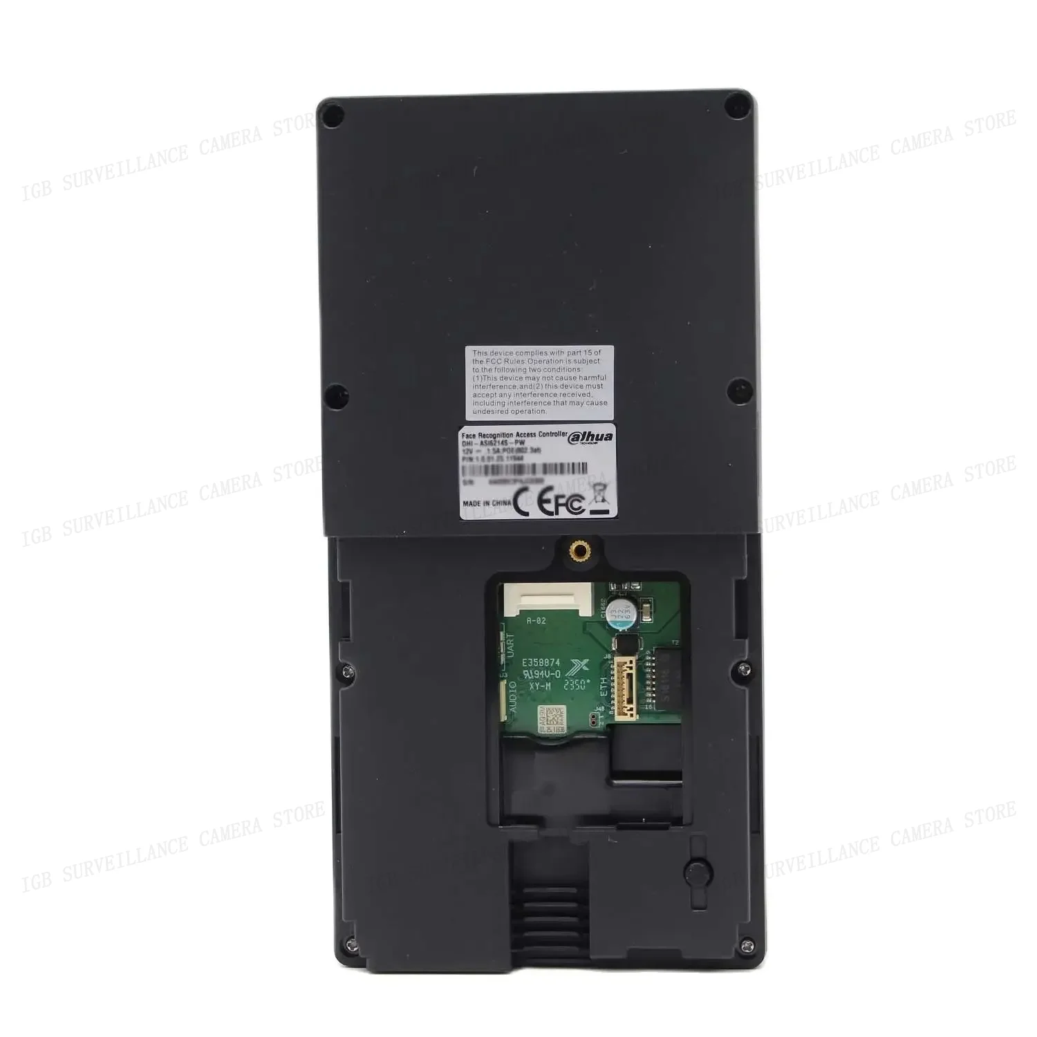Dahua Face Recognition Access Controller, Suporte Fingerprint, IC Card e senha de desbloqueio, ASI6214S-PW