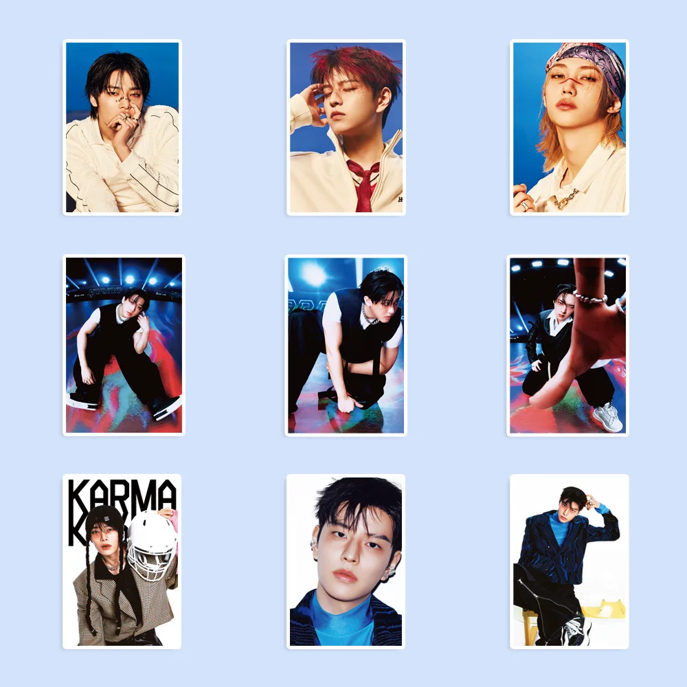 Nuevo Kpop 91 Uds SK pegatinas Straykids álbum decoración pegatinas conmemorativas 2025 nuevo álbum KARMA colección periférica agua cu