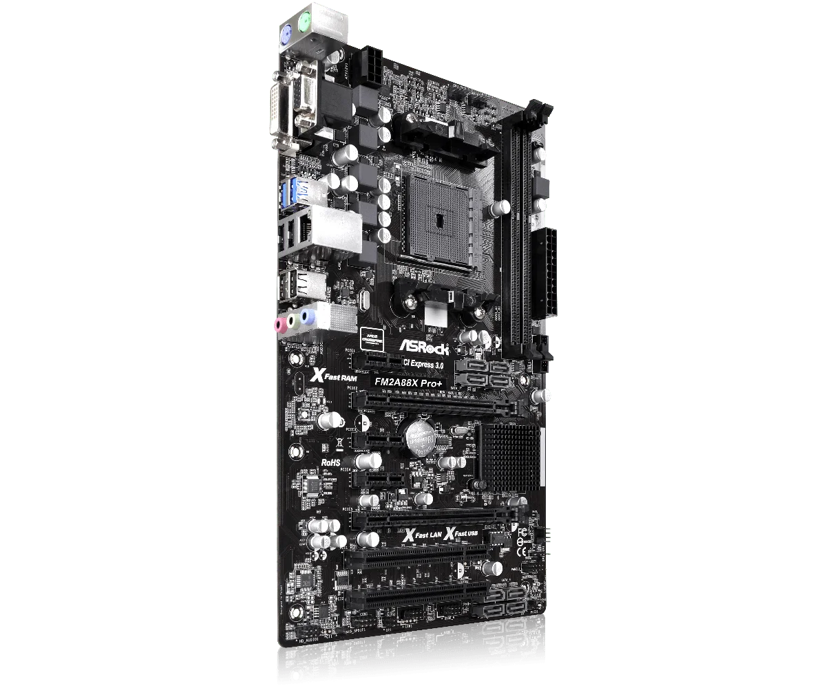ASROCK FM2A88X PRO + مقبس قاعدة placa FM2 + AMD A88X DDR3 32GB ATX PCIe 3,0 متوافق مع A10 787 A10 679 A4 632 X4 840 وحدة المعالجة المركزية