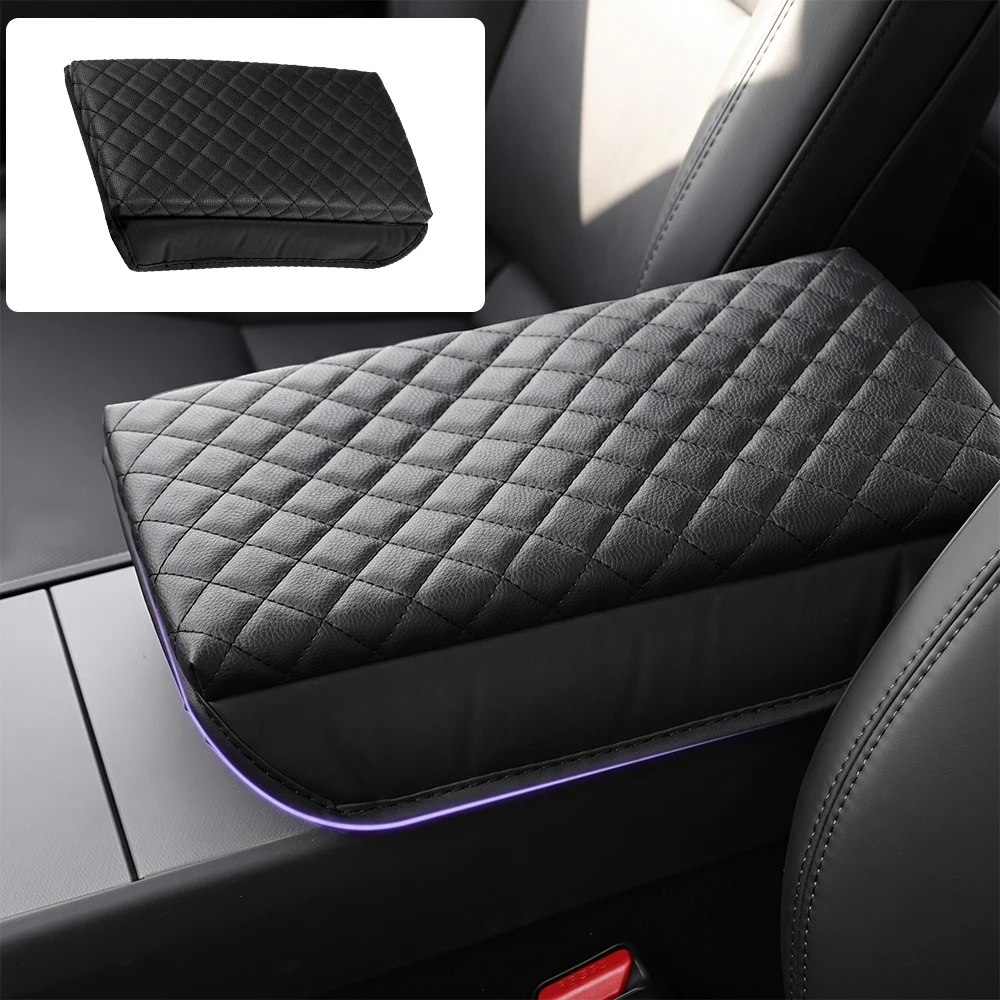 Center Console Armrest Support Cushion Pad For Tesla Model 3 Highland 2024-2026 Anti-Scratch Protective Rest Cover Accessories