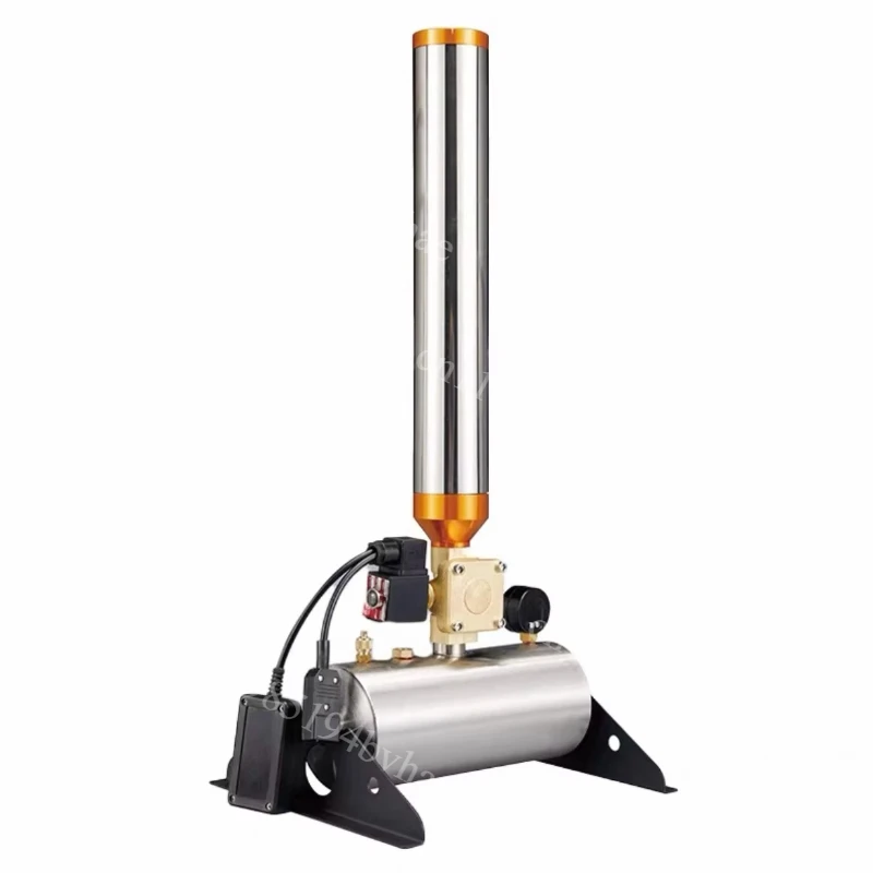 Remote Control Electronic Salute Gun Stage Portable Pressure Spray Color Paper Blowing Machine for Performances And Events