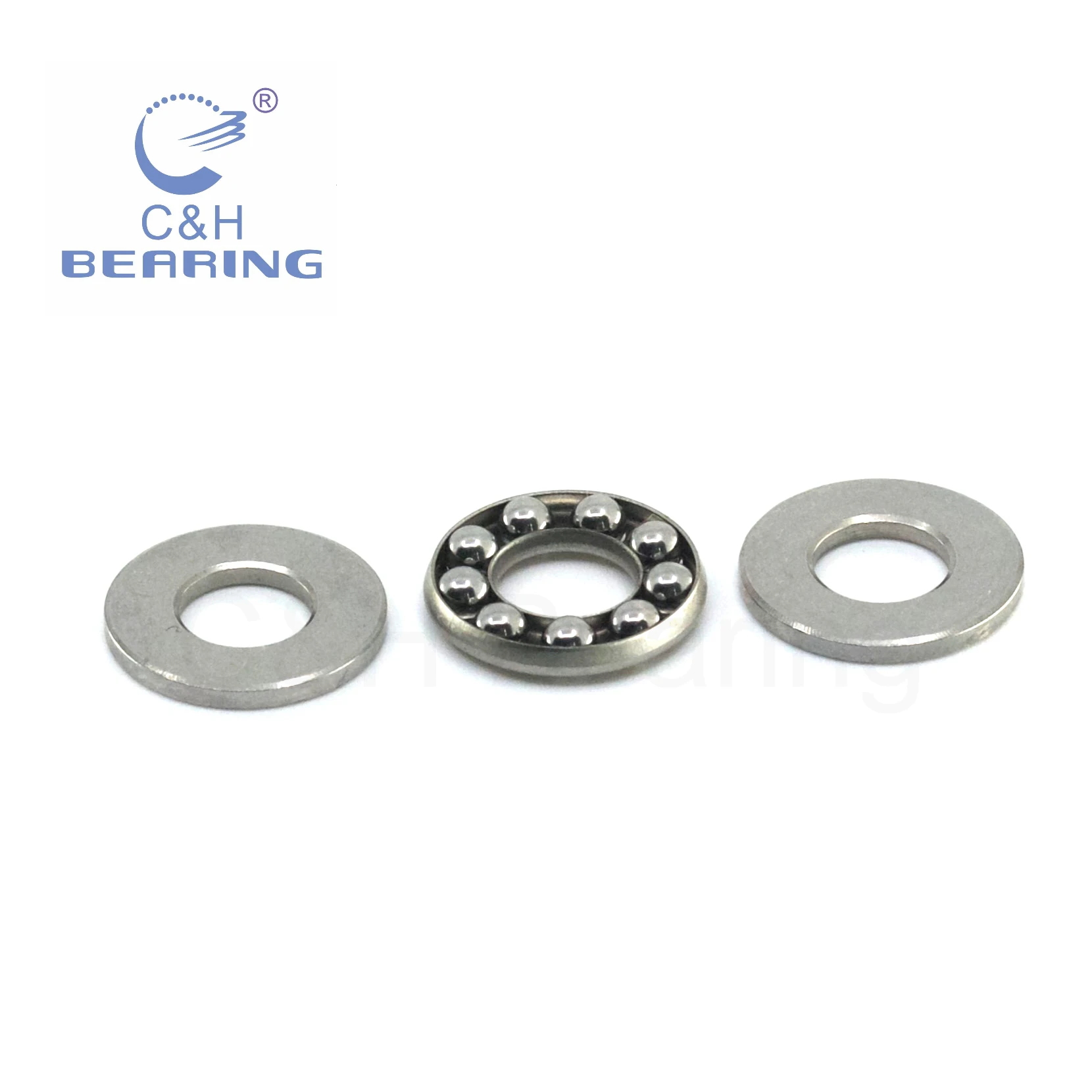 

10PCS Stainless Steel Axial Miniature Plane Thrust Ball Bearing F7-15M High Speed