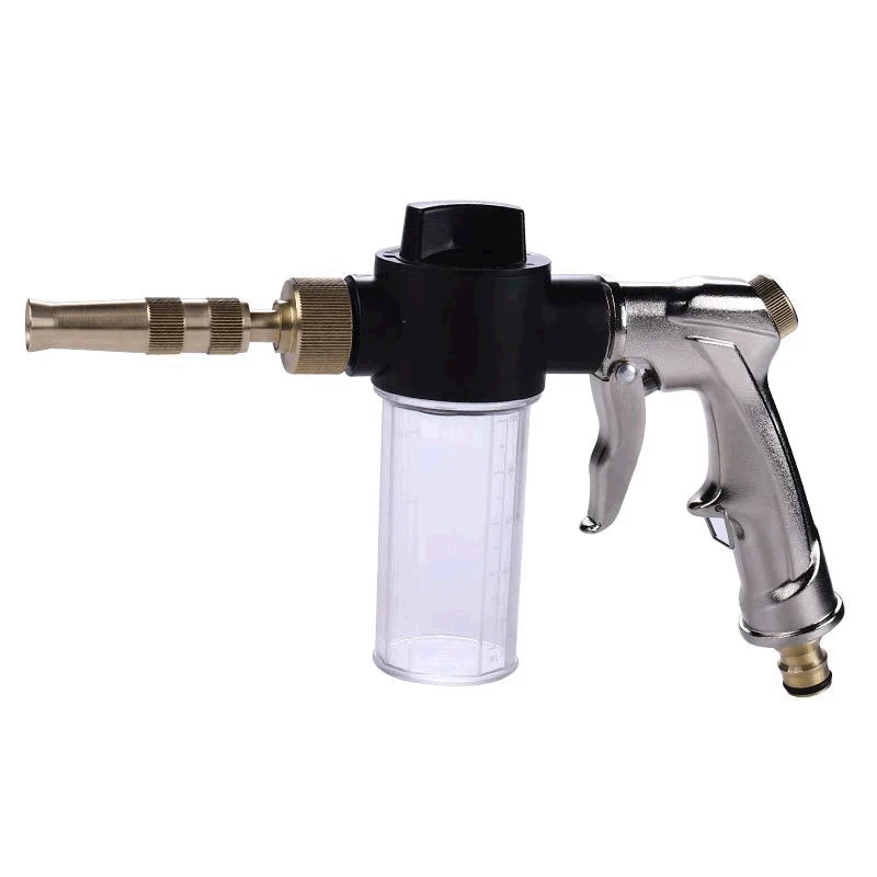 

1 Pcs Garden Supplies High Pressure Water Spray Gun Car Wash Sprinkler Gun Hose Nozzle Watering Irrigation Garden-tools