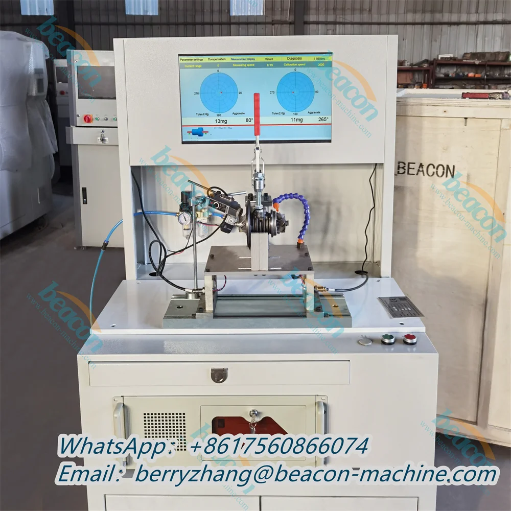 Electronic Balancer with LCD Display Digital YYQ-10 Motor Rotor Testing Equipment Armature Dynamic Balancing Machine