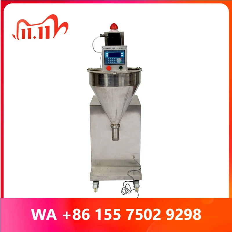 Semi Automatic Small Piston Grain Nuts Salt Sugar Coffee Beans Plastic Bottle Liquid Packing and Filling hine