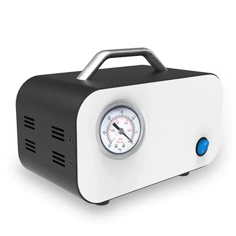 2026 Oil-free Diaphragm Vacuum Pump  Air Pumping Adjustable Positive Negative Pressure Vacuum Filter Pump Micro