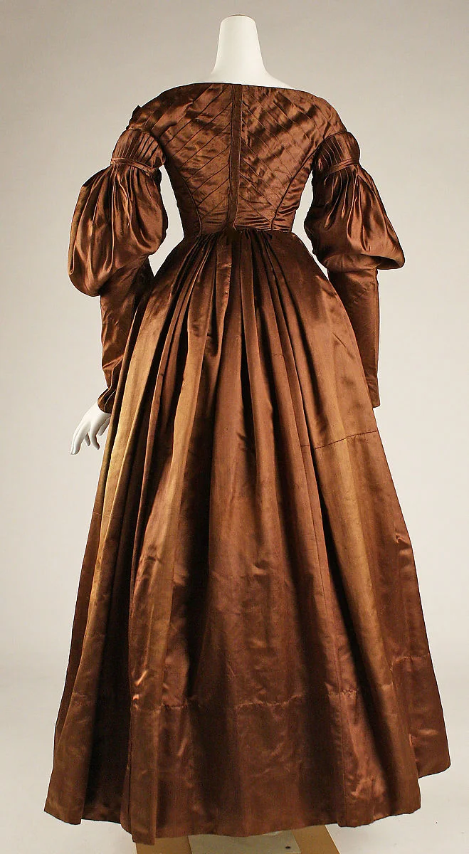 1830er Jahre Kleid 19. Jahrhundert Lady Fashion Ballkleid Bürgerkrieg Southern Belle Kleid Viktorianisches Laternenärmel Vintage Abendkleid