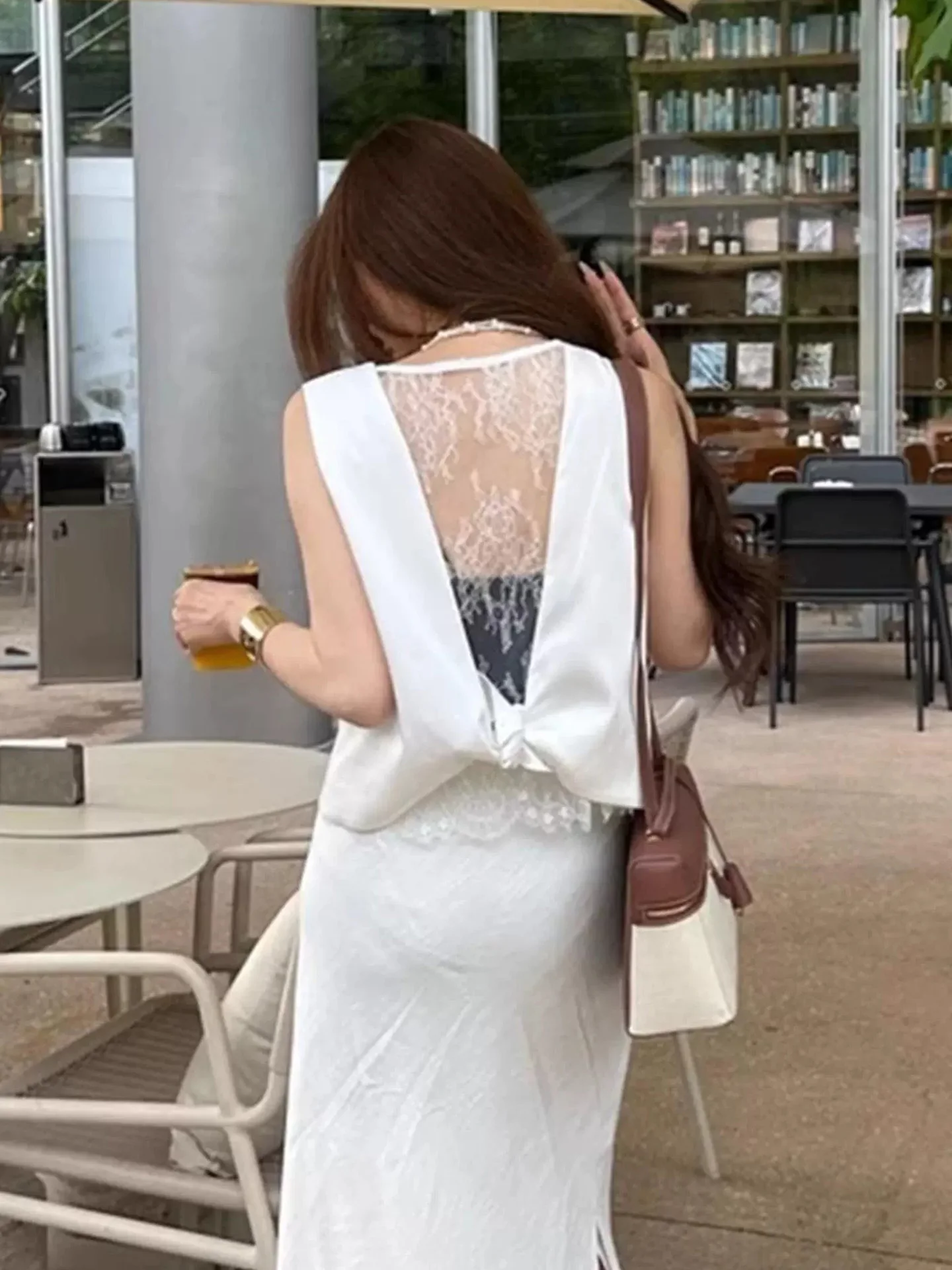 Faionable الدانتيل با لصق تصميم oulder Bared سترة المرأة الصيف تخفيف سليم صالح Svel الأعلى الكورية Sle قطع مستقيمة