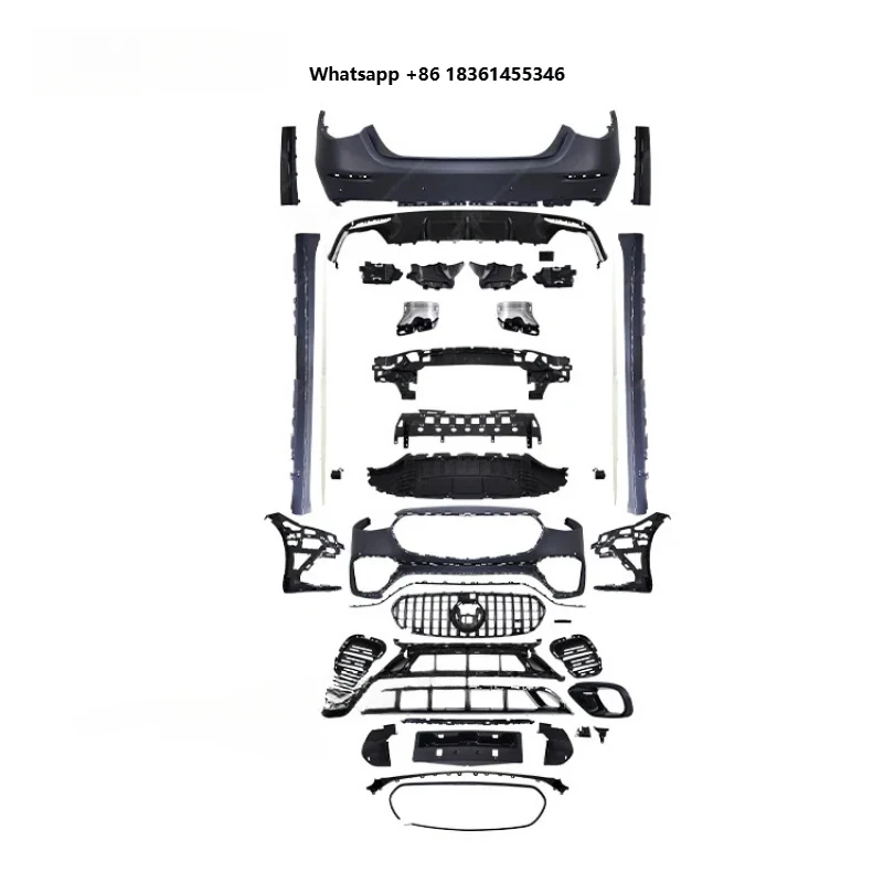 

For S-Class W223 2022+ Car Modify S63 Style Exterior Package Unique Tuning W223 S63 Auto Parts Conversation Body Kit