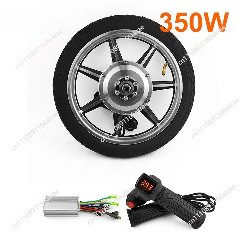 for 14 inch 350W electric planetary gear hub motor brushless controller front tire scooter bike