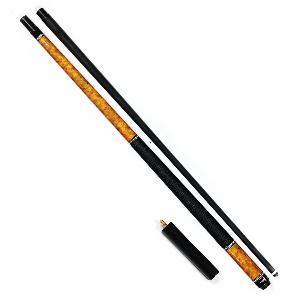 2026 YFen Original High-end 58'' 1/2-pc Billiards Cue with Authentic Carbon Fiber Shaft,Premium Quality High Technology Pool Cue