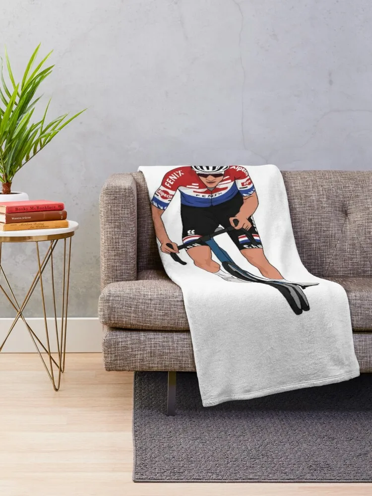 Mathieu van der poel - MVDP Throw Blanket valentine gift ideas Luxury Brand Blanket wednesday Decorative Blankets