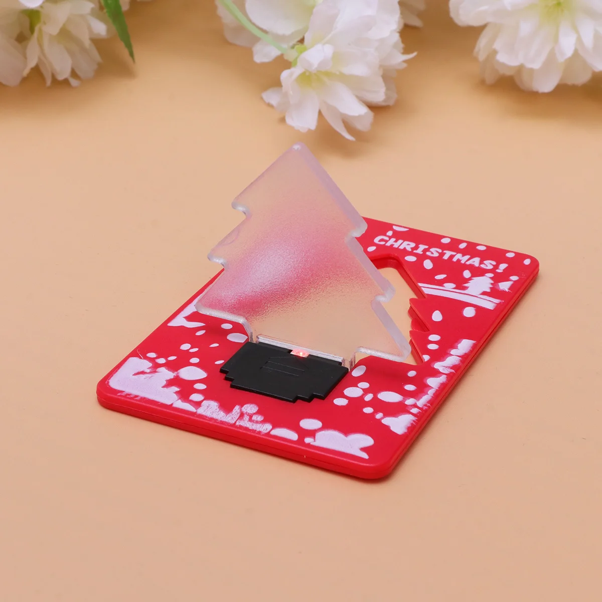 5 قطعة مصباح جيب محمول قابل للطي للجو لديكور عيد الميلاد كشاف إضاءة للحفلات جو ضوء الحفلات ألوان مختلطة #4