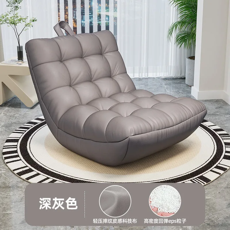 Lazy Sofa Can Lie Down and Sleep Caterpillar Single Bedroom Small Sofa Master Bedroom Lounge Chair Tatami Balcony Leisure Chair