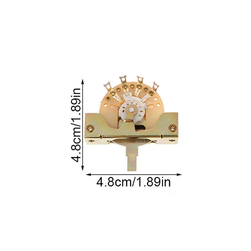 สวิตช์เลือกปิ๊กอัพกีตาร์ไฟฟ้าแบบ 3 ทาง/5 ทาง สำหรับงานหนัก พร้อมสกรู อุปกรณ์เสริมสำหรับกีตาร์ไฟฟ้า