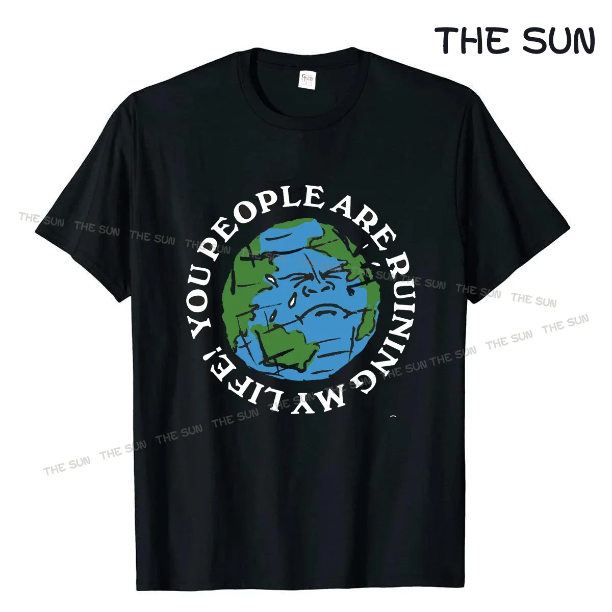 Recycle Reuse Renew Rethink Crisis Environmental Activism Gift T-Shirt  Men Clothing  Graphic T Shirts Cotton