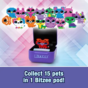 Bitzee-Mascotte Virtuelle Tamagotchi pour Enfants, Jouet Numérique pour Animaux de Compagnie, Jeu Virtuel, Cadeau