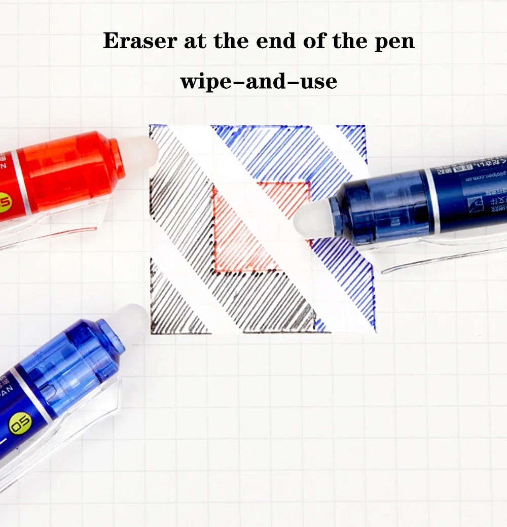 Japan Pilot Frixion Erasable Pen Gel Pen LFBK-23EF Color Refill Quick-drying Smooth 0.5mm Writing Stationery School Supplies