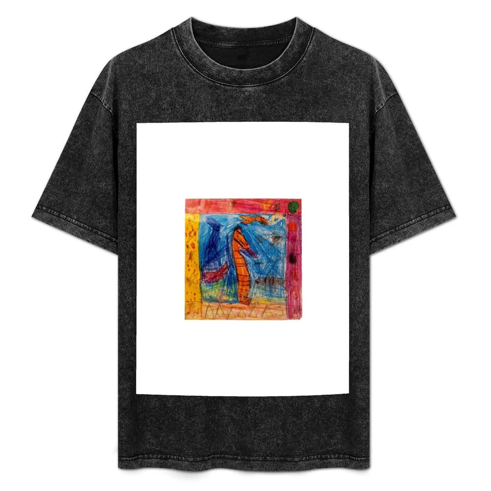 

The Seahorses Swim T-Shirt anime shirt funny shirt cotton animal prinfor boys men graphic t shirts