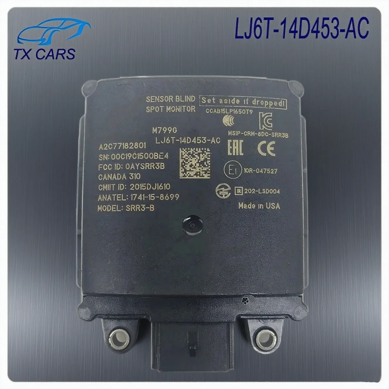 

LJ6T-14D453-AC Blind Spot Monitor Radar Sensor Module For 2022-2024 FORD ESCAPE Car Accessories