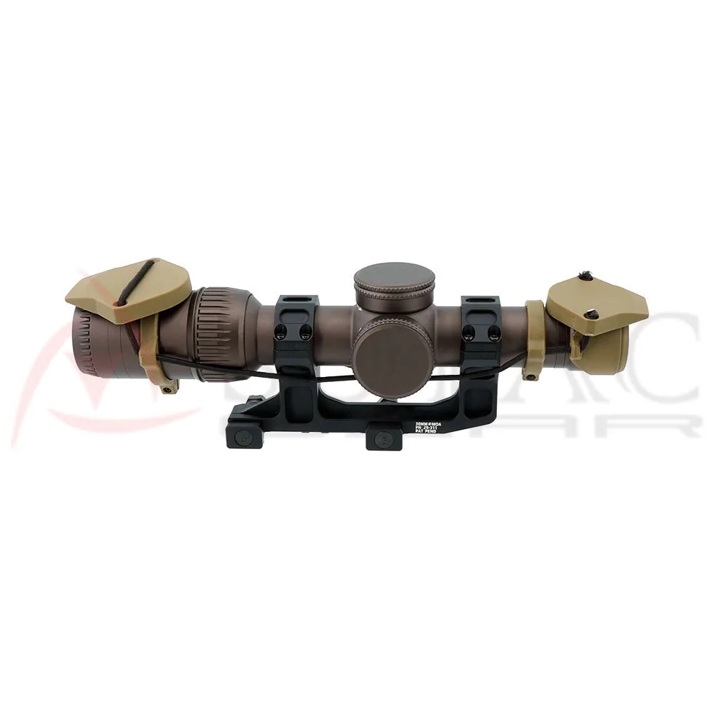 SOTAC SCOPECAP PRO RifleScope Lens Cover with REAR CAP Combo By Nylon Polyme 3D Print Only Fit RZ 1-6X24 Scope Airsoft Tactiacl