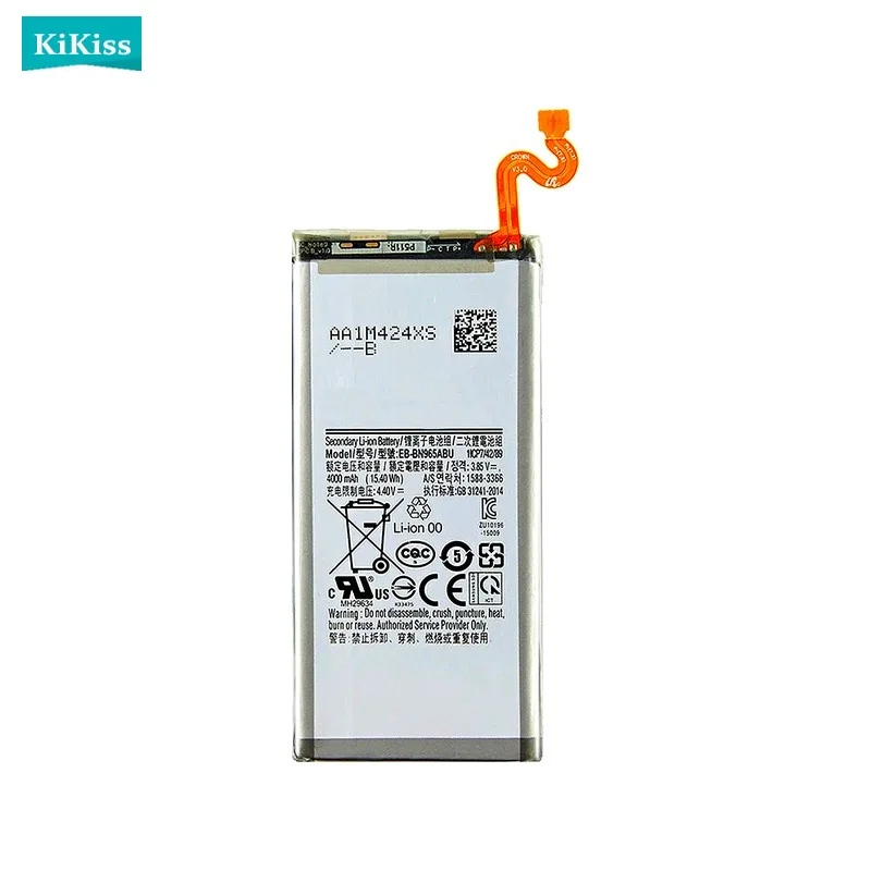 EB-BN965ABU Mobile Phone Battery For Samsung Galaxy Note 9 Note9 N9600 SM-N9600 SM-N960F 4000mAh High Quality