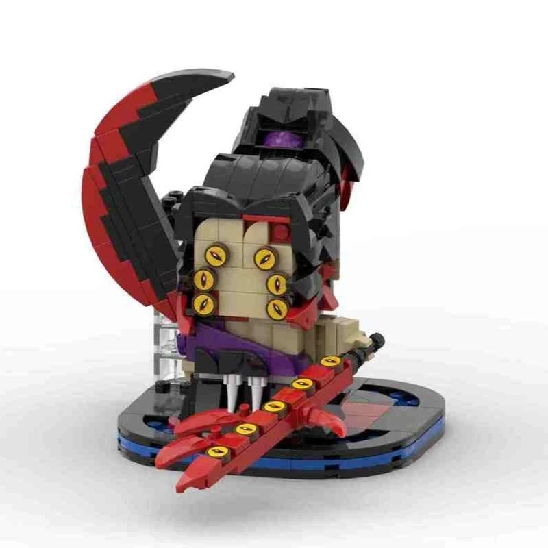 

Demon Slayer: Kimetsu No Yaiba Brickhead Model Ornaments Hei Shimo Diy Assembly Compatible Building Block Decompression Toys