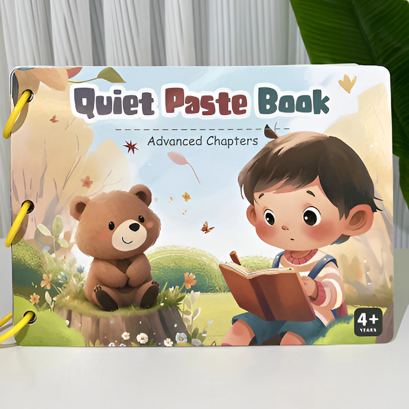 يمكن استخدام كتاب معجون اليد الممتع بأنماط كرتونية غنية ومتكررة، كتاب بطاقات معرفية للتعليم المبكر الملون #1