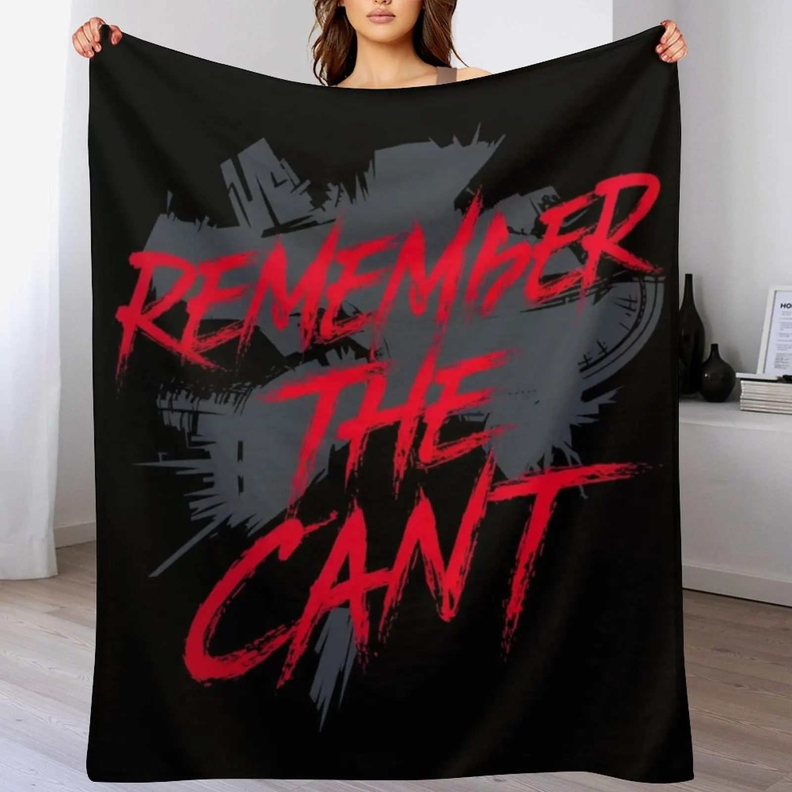 

Remember the Cant - Sci-fi Throw Blanket Luxury Brand Weighted Picnic Luxury Thicken Blankets