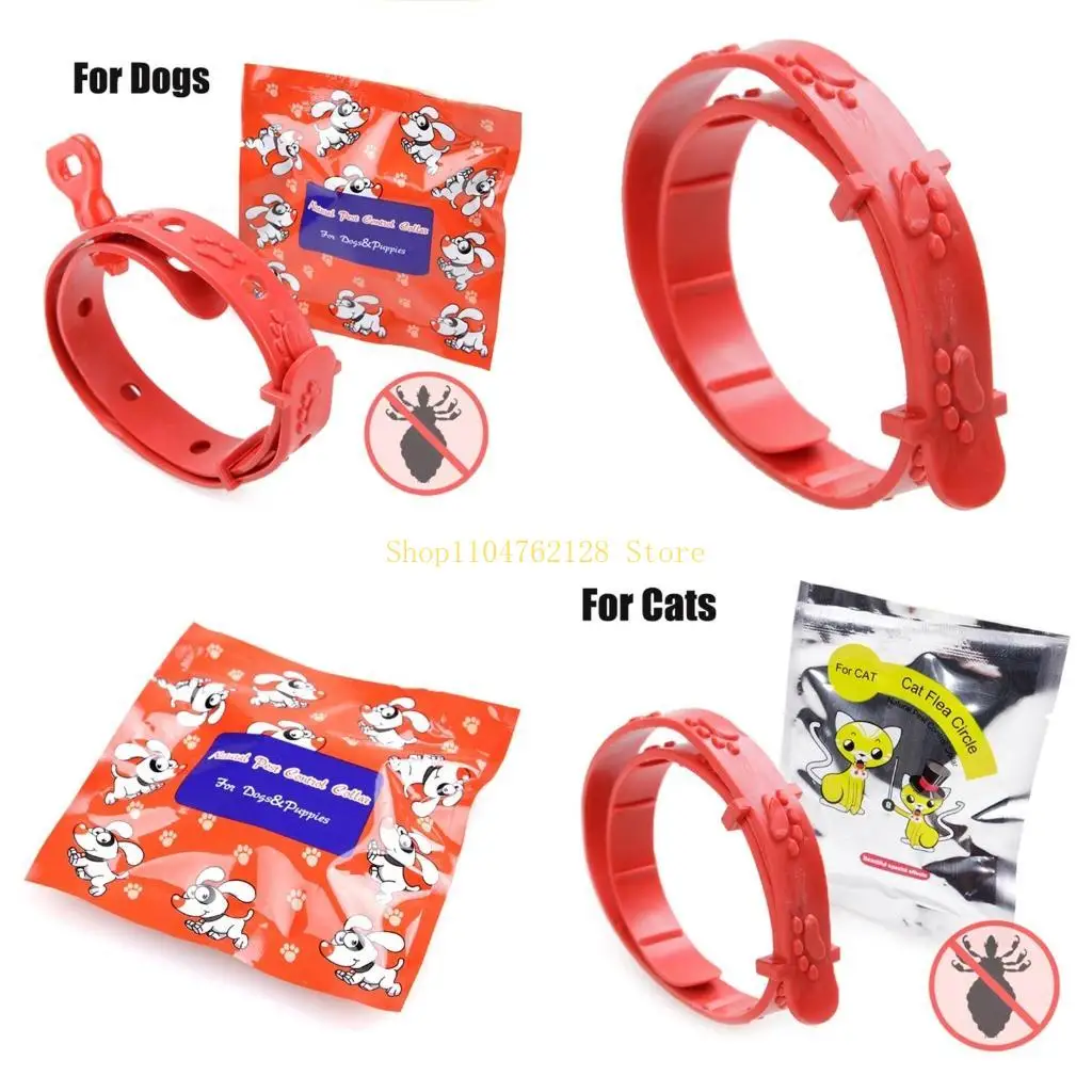 5pcs Ticks Dog Collars Cats Fleas Collar Improiector Improiector Control cuello suministro mascotas Mejor venta