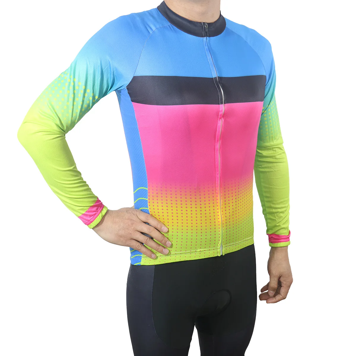 Women's Cycling Jersey, Road Bike Sweater, Long Sleeve Clothing, Moisture Top Wear, Tight Shirt, Jacket, Bicycle Coat, Mtb Top