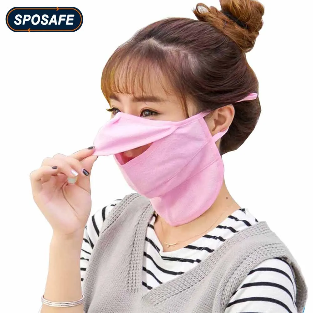 

Sun UV Protection Mask Breathable Face Mask Cover Scarf Shield Neck for Outdoor Running Cycling Hiking Climbing Golf Women Men